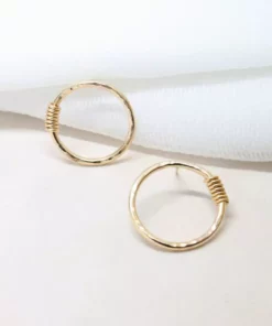 Sara Patino Jewelry Be Open Recycled Gold Earrings 6 Sara Patino Jewelry Be Open Recycled Gold Earrings