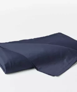 Coyuchi Sateen Sheet Set - Moonlight Blue Home Goods