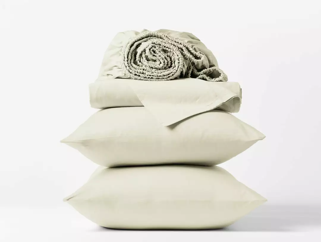 Coyuchi Home Goods Sateen Sheet Set - Undyed 1 Coyuchi Home Goods Sateen Sheet Set - Undyed