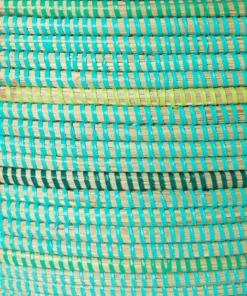 Swahili African Modern Seaside Stripe Knitting Basket 5 Swahili African Modern Seaside Stripe Knitting Basket