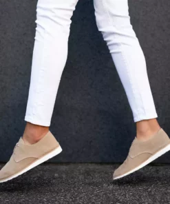 Nisolo Shoes Sedona Lightweight Derby - Stone