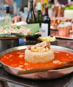 Sertodo Copper Alicante Recycled Copper Paella Pan Home Goods