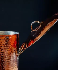 Sertodo Copper Home Goods Big, Beautiful Recycled Copper Stock Pot