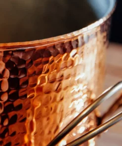 Sertodo Copper Home Goods Big, Beautiful Recycled Copper Stock Pot