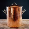 Sertodo Copper Home Goods Big, Beautiful Recycled Copper Stock Pot