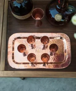 Sertodo Copper Home Goods Charolita Recycled Copper Tray 10 Sertodo Copper Home Goods Charolita Recycled Copper Tray