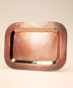 Sertodo Copper Thessaly Recycled Copper Rectangle Platter