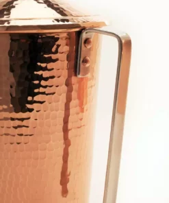 Sertodo Copper Kitchen + Dining Gangotri Recycled Copper Pitcher With Lid