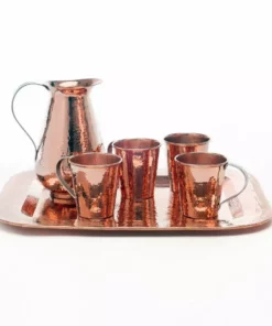Sertodo Copper Recycled Copper Moscow Mules For Four Set