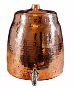 Sertodo Copper Best Sellers Niagara Recycled Copper Water Dispenser With Lid