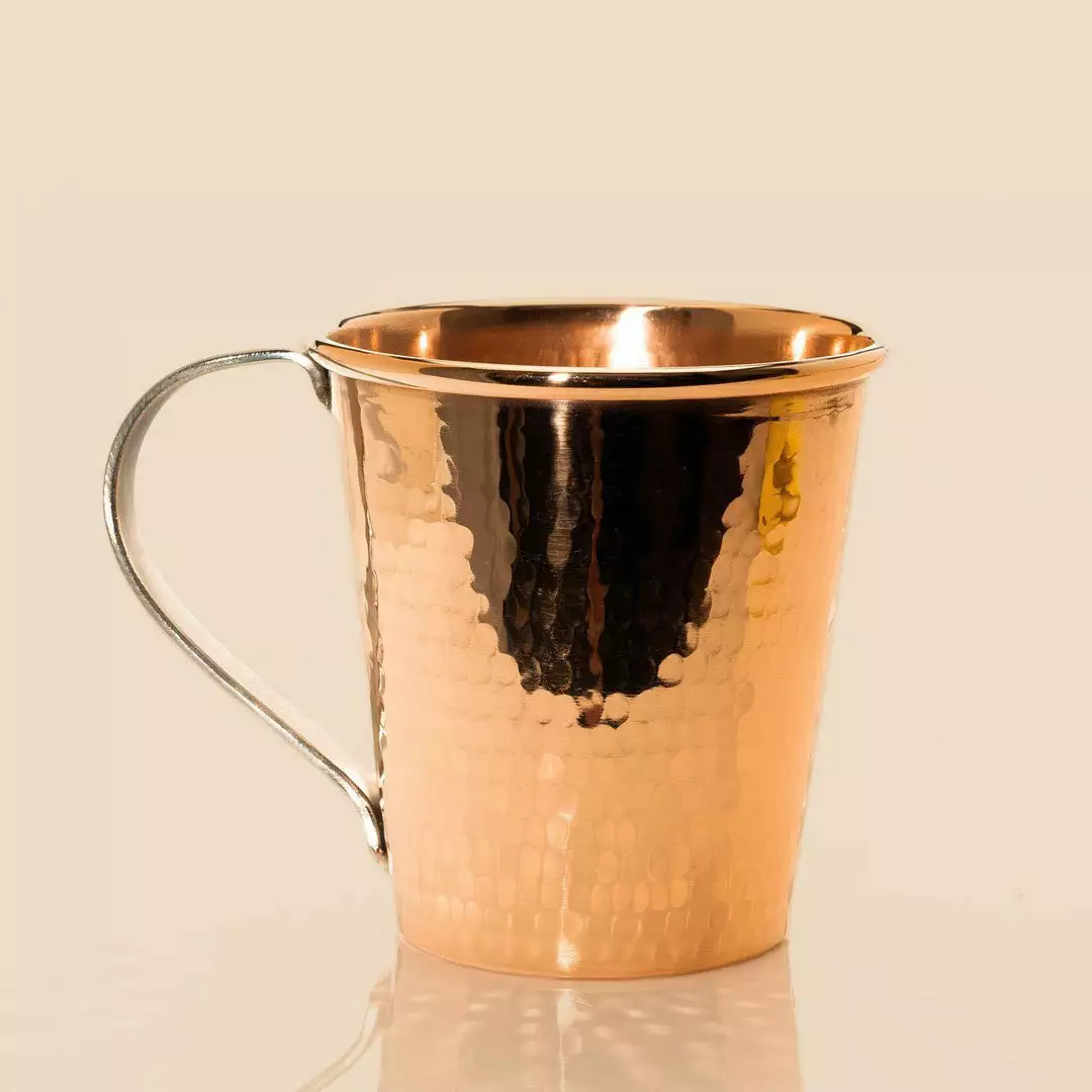 Sertodo Copper Recycled Copper Mule Mug - Stainless Steel Handle New Arrivals 1 Sertodo Copper Recycled Copper Mule Mug - Stainless Steel Handle New Arrivals