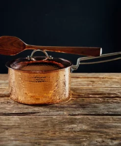 Sertodo Copper 2.5 Qt Recycled Copper Sauce Pot 11 Sertodo Copper 2.5 Qt Recycled Copper Sauce Pot