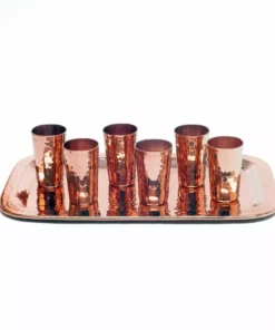 Sertodo Copper Copper Tequilero Shot Cup Flight Set Kitchen + Dining 7 Sertodo Copper Copper Tequilero Shot Cup Flight Set Kitchen + Dining