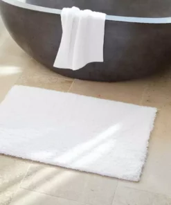 Coyuchi Home Goods Shag Bath Rug