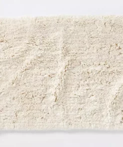 Coyuchi Home Goods Shag Bath Rug