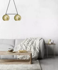 Dounia Home Lighting Shams Dual Globe Chandelier 8 Dounia Home Lighting Shams Dual Globe Chandelier