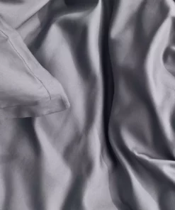Looma Sateen Sheet Set - Slate 8 Looma Sateen Sheet Set - Slate