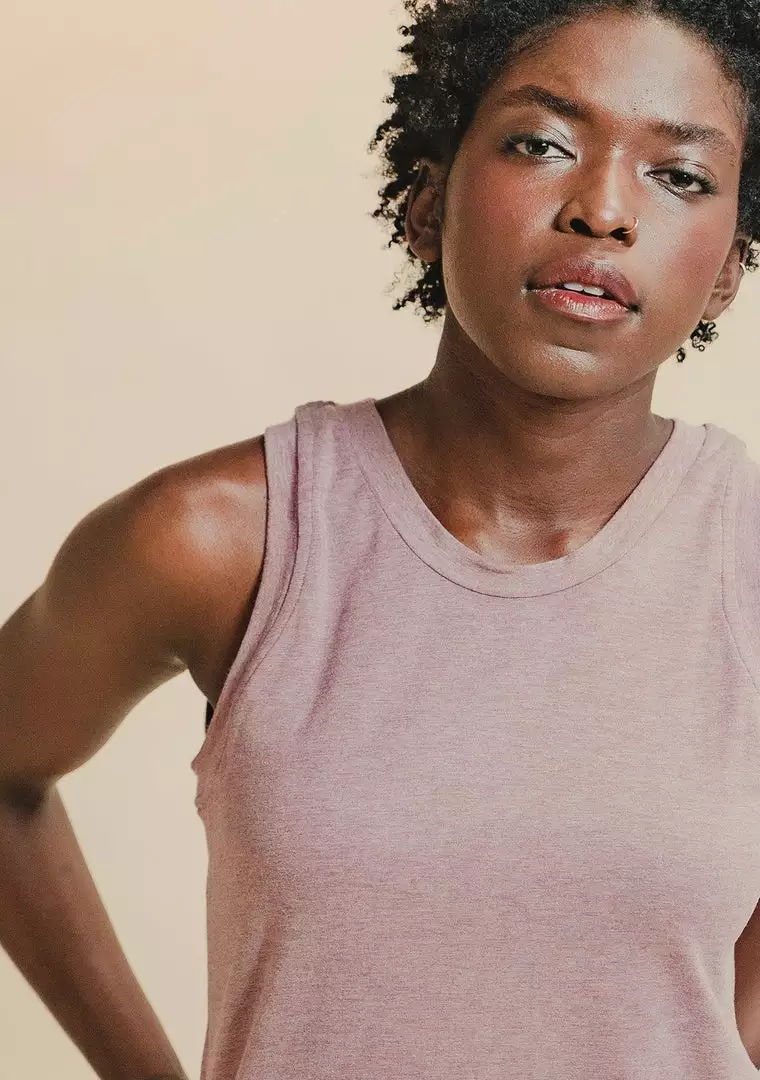 Poplinen Best Sellers Shirley Bamboo Tank Top - Rose 2 Poplinen Best Sellers Shirley Bamboo Tank Top - Rose