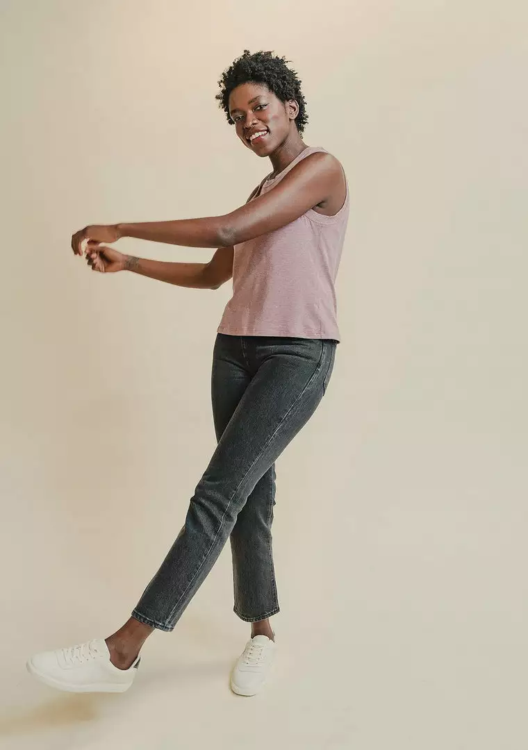 Poplinen Best Sellers Shirley Bamboo Tank Top - Rose 4 Poplinen Best Sellers Shirley Bamboo Tank Top - Rose