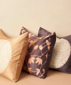 Studio Variously Shunya Silk Throw Pillow - Gold