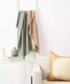 Studio Variously Shunya Silk Throw Pillow - Gold