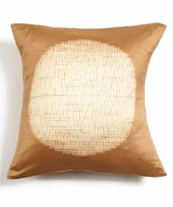 Studio Variously Shunya Silk Throw Pillow - Gold