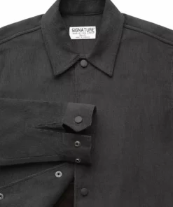 Signature Innovation Group Gifts Men's Johnny Corduroy Lined Jacket - Black