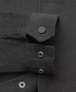 Signature Innovation Group Gifts Men's Johnny Corduroy Lined Jacket - Black