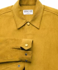 Signature Innovation Group Men's Johnny Corduroy Lined Jacket - Mustard 10 Signature Innovation Group Men's Johnny Corduroy Lined Jacket - Mustard