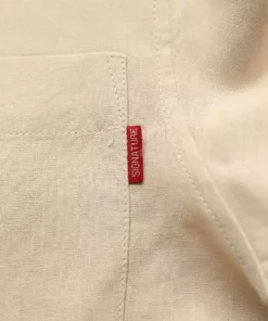 Signature Innovation Group Men's Safari Hemp Shirt - Bone 15 Signature Innovation Group Men's Safari Hemp Shirt - Bone