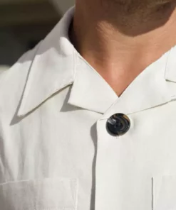 Signature Innovation Group Men's Safari Hemp Shirt - Bone 10 Signature Innovation Group Men's Safari Hemp Shirt - Bone