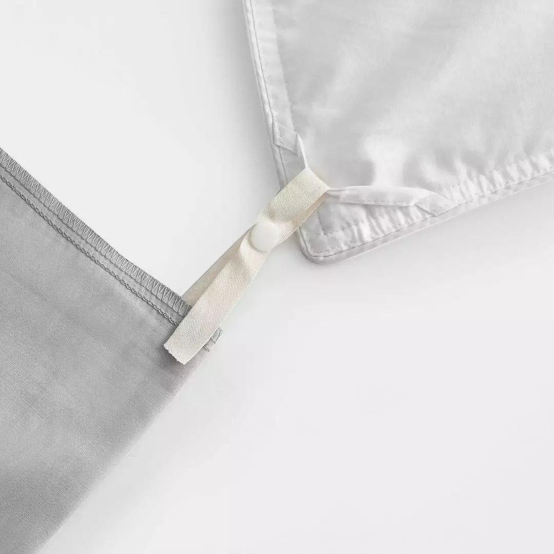 Sijo Tencel Eucalyptus Duvet Cover - Dove 5 Sijo Tencel Eucalyptus Duvet Cover - Dove