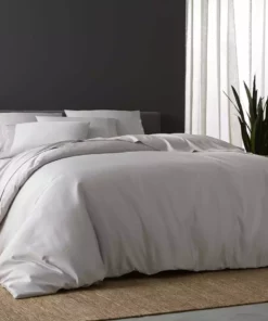 Sijo Tencel Eucalyptus Duvet Cover - Dove