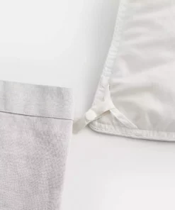 Sijo Best Sellers French Linen Duvet Cover - Fog