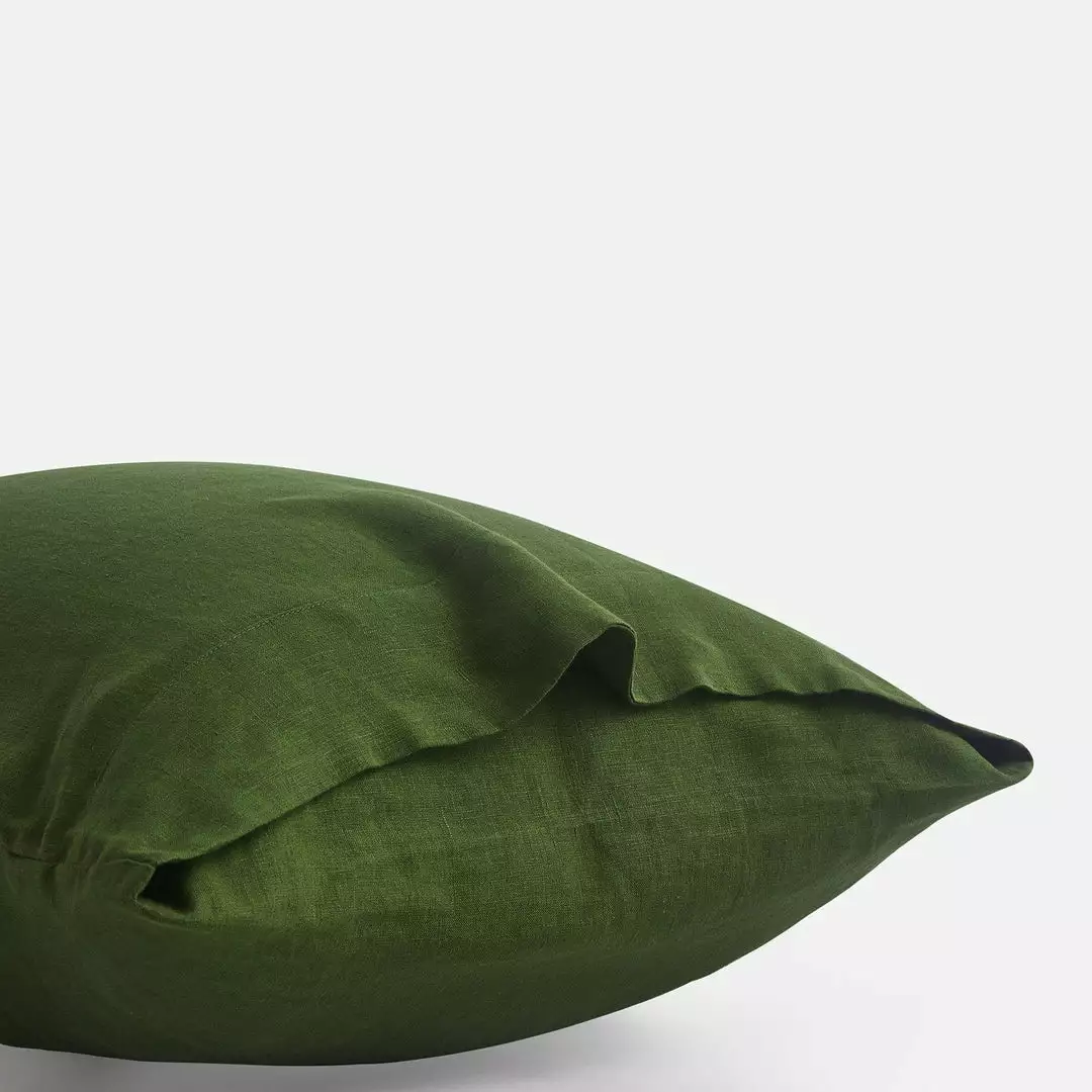 Sijo Best Sellers French Linen Pillowcase Set - Forest 3 Sijo Best Sellers French Linen Pillowcase Set - Forest