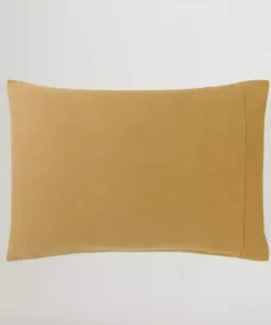Sijo Home Goods French Linen Pillowcase Set - Turmeric