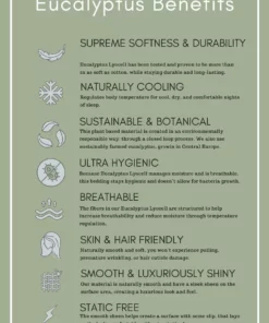 Sijo Best Sellers Tencel Eucalyptus Flat Sheet - Fog 5 Sijo Best Sellers Tencel Eucalyptus Flat Sheet - Fog