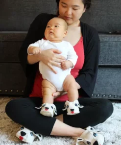 Silk Road Bazaar Wool Baby Booties - Lion Kids' + Baby