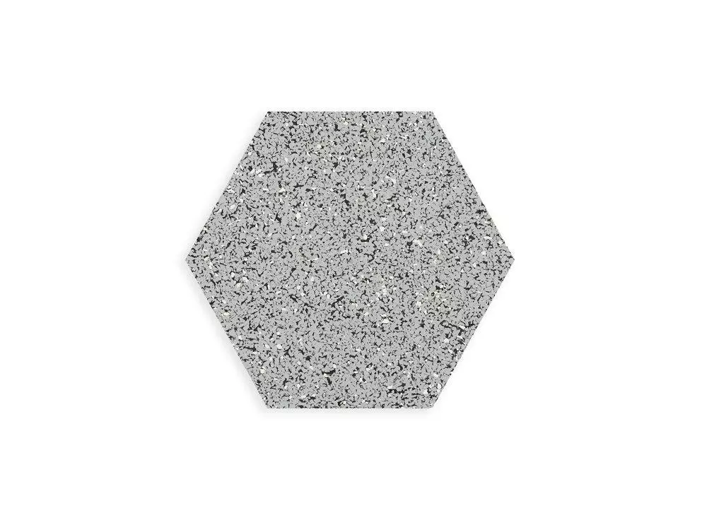 Slash Objects Hex Recycled Rubber Trivet Set - Gris Kitchen + Dining 4 Slash Objects Hex Recycled Rubber Trivet Set - Gris Kitchen + Dining
