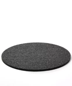 Slash Objects Kitchen + Dining Round Recycled Rubber Trivet Set