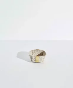 Slash Objects Best Sellers Recycled Rubber + Brass Basket Set - Sand