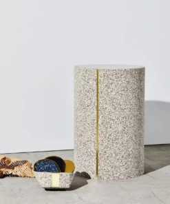 Slash Objects Best Sellers Recycled Rubber + Brass Basket Set - Sand