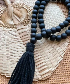 Ceremonia Wooden Beaded Tassel