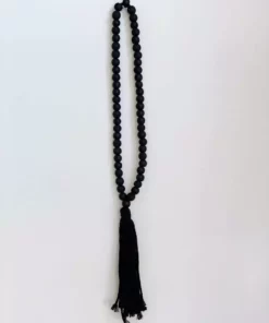 Ceremonia Wooden Beaded Tassel