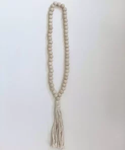 Ceremonia Wooden Beaded Tassel