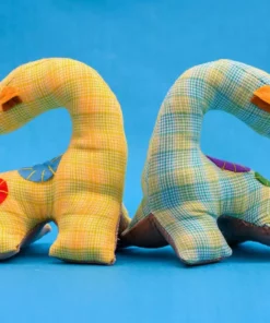 Zeki Learning BIPOC Owned Small Plaid Dinosaur Toy 7 Zeki Learning BIPOC Owned Small Plaid Dinosaur Toy