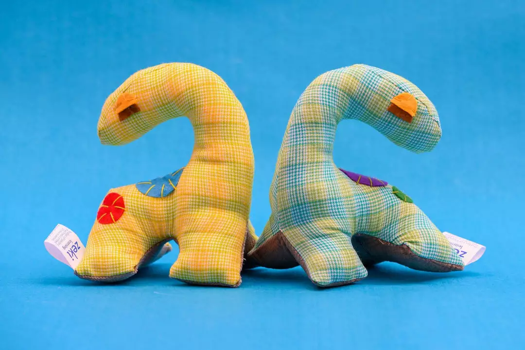 Zeki Learning BIPOC Owned Small Plaid Dinosaur Toy 4 Zeki Learning BIPOC Owned Small Plaid Dinosaur Toy