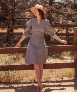 Valani Sodalin Hemp Dress Clothing