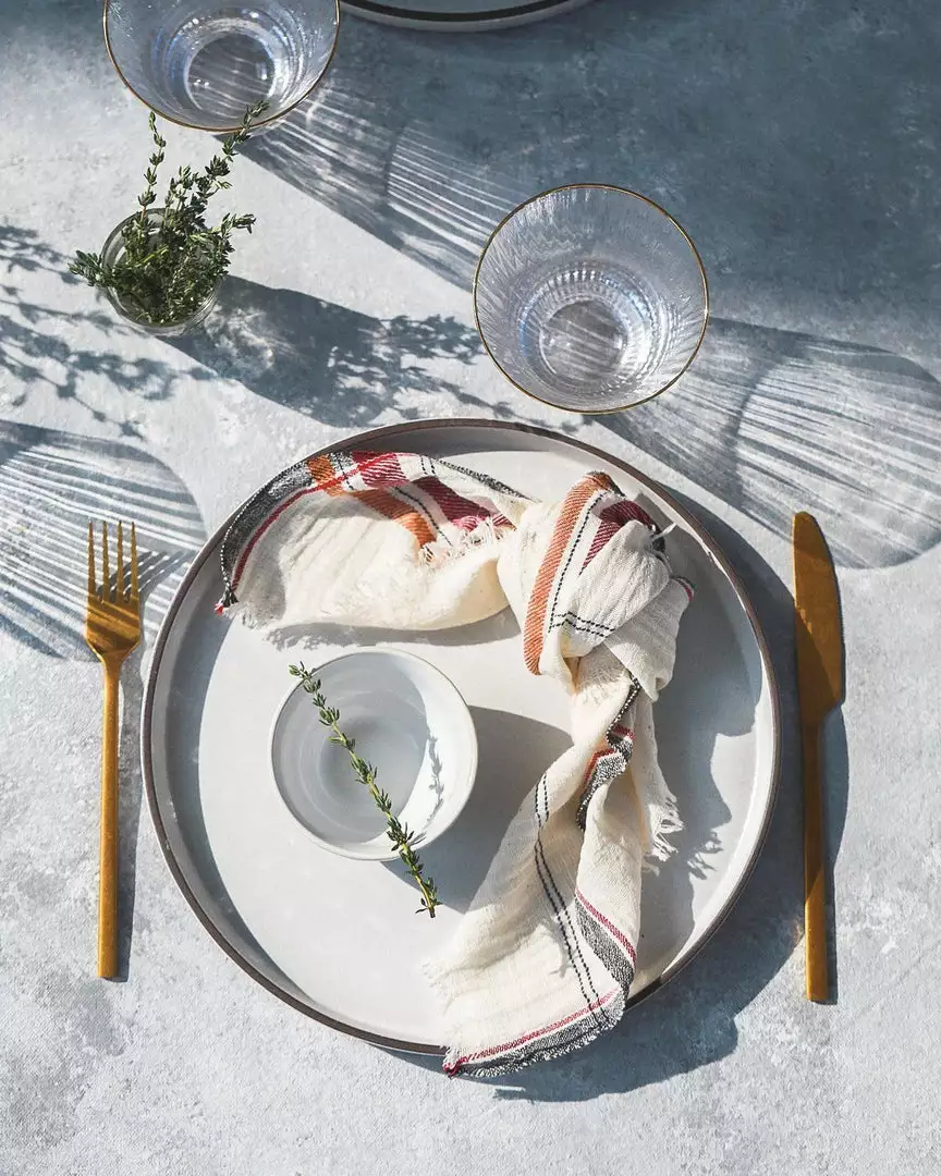 Soil To Studio Kitchen + Dining Anandi Napkin Set 3 Soil To Studio Kitchen + Dining Anandi Napkin Set