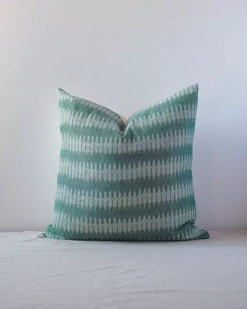 Soil To Studio Kira Ikat Throw Pillow Cover Home Goods 1 Soil To Studio Kira Ikat Throw Pillow Cover Home Goods